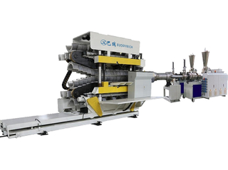 HDPE(PP) Twin-screw 3-layer Pipe Extruding Line